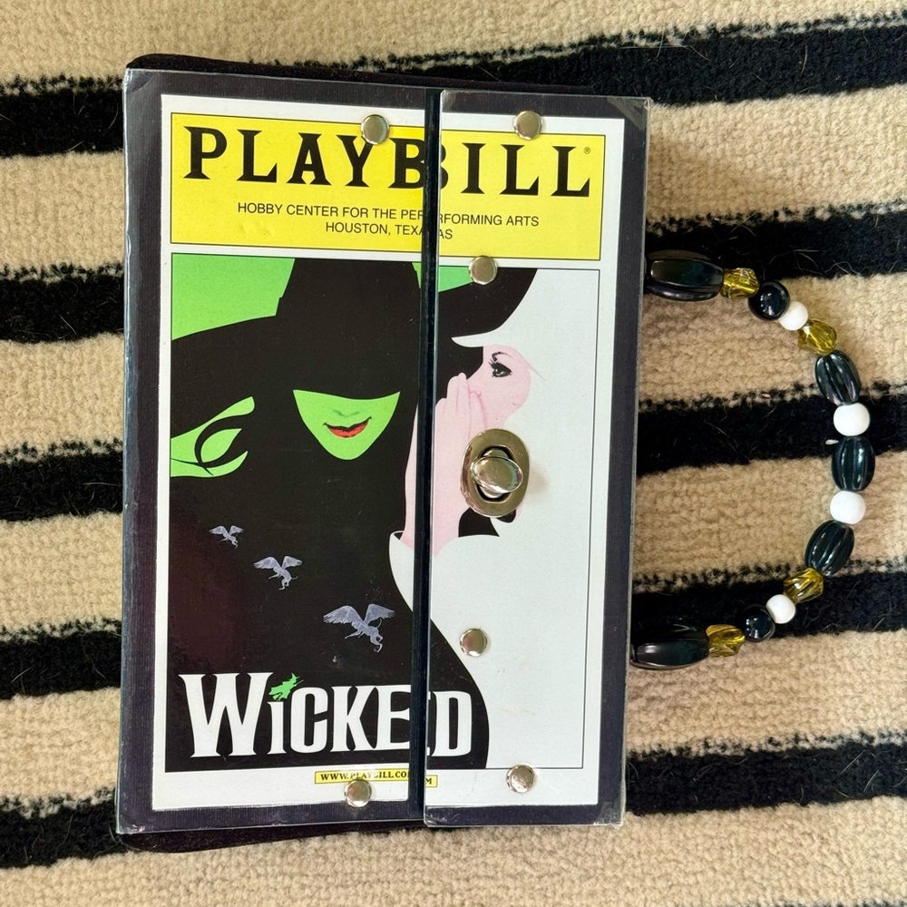 Vintage Handmade Wicked Playbook Purse